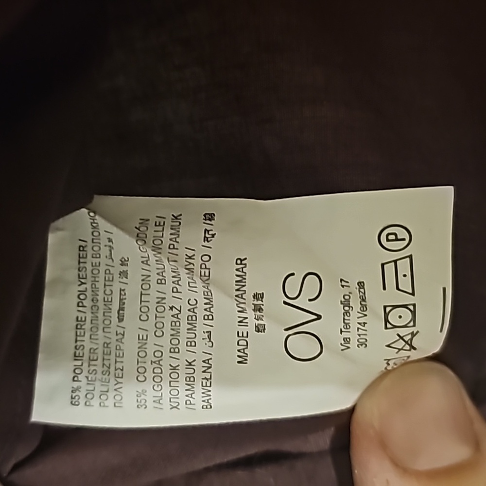 OVS Slim fit XXL button up long sleeve shirt - Picture 5 of 5
